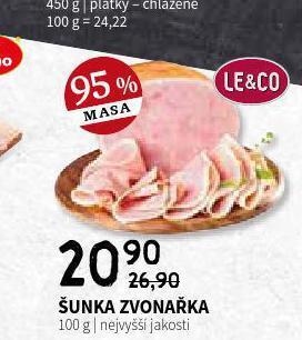 Terno Šunka zvonařka nabídka