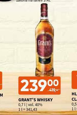 Grant´s whisky