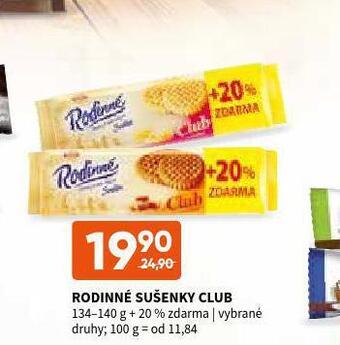 Terno Rodinné sušenky club nabídka