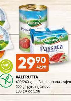Terno Valfrutta pyré rajčatové nabídka