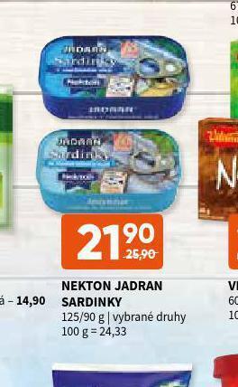 Nekton jadran sardinky