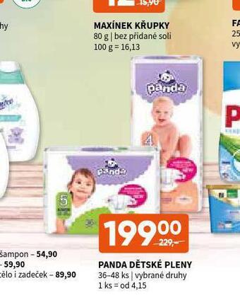 Terno Panda dětské pleny nabídka