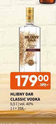 Terno Hlibny dar classic vodka nabídka