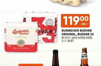 Terno Pivo budweiser budvar original nabídka
