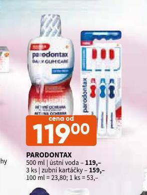 Terno Parodontax zubní kartáček nabídka