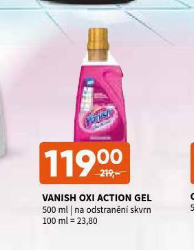 Terno Vanish oxi action gel nabídka