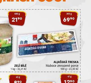 Terno Aljašská treska nabídka