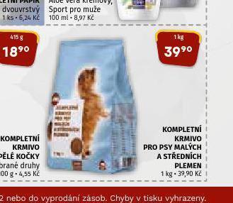 Terno Axi kompletní krmivo pro psy malých a středních plemen nabídka