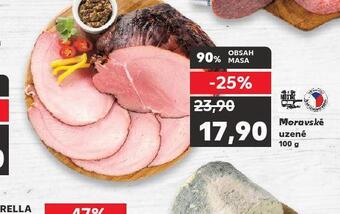 Kaufland Moravské uzené nabídka