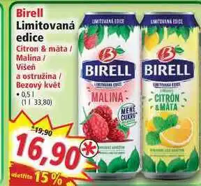 Norma Birell limitovaná edice citron & máta 0,5l nabídka