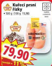 Norma Kuřecí prsní řízky 500 g nabídka