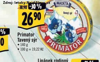 Jip Primátor tavený sýr nabídka