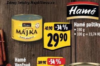 Jip Hamé paštiky nabídka