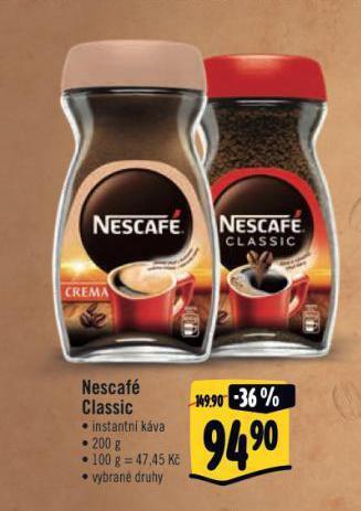 Jip Káva nescafé nabídka