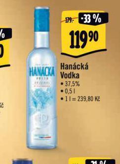 Jip Hanácká vodka nabídka