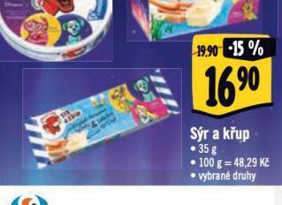 Jip Sýr a křup nabídka