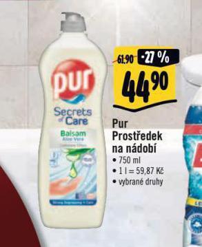 Jip Pur prostředek na nádobí nabídka