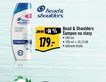 Jip Head & shoulders šampon nabídka