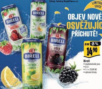 Jip Birell nealkoholické pivo nabídka