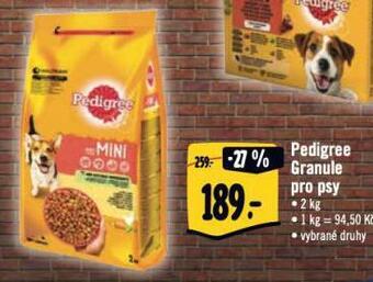Jip Pedigree granule pro psy nabídka
