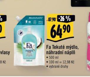 Jip Fa tekuté mýdlo nabídka