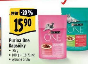 Jip Purina one kapsičky pro kočky nabídka