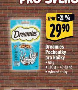 Dreamies pochoutky pro kočky