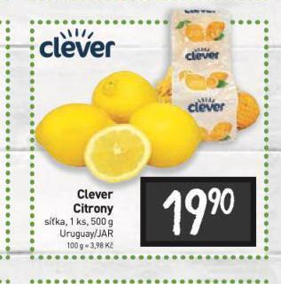 Billa Citrony nabídka
