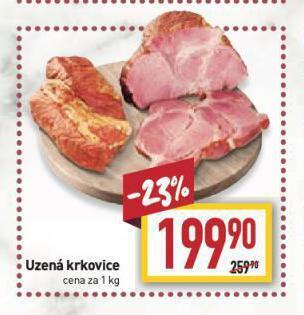 Billa Uzená krkovice nabídka