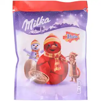 Vánoční čokoládové pralinky milka daim