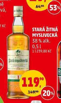 Penny Market Stará žitná myslivecká, 0,5 l nabídka