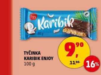 Penny Market Tyčinka karibik enjoy, 100 g nabídka