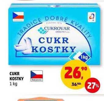 Penny Market Cukr kostky, 1 kg nabídka