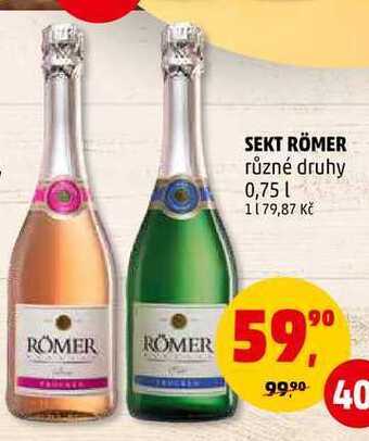 Penny Market Sekt römer, 0,75 l nabídka