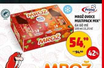 Penny Market Mrož ovoce multipack mix, 6x 60 ml nabídka