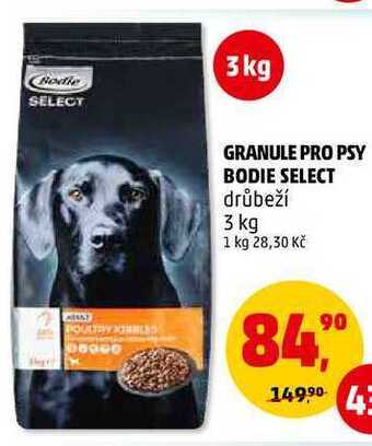 Penny Market Granule pro psy bodie select, 3 kg nabídka