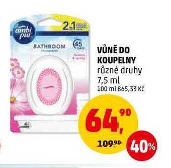 Penny Market Vůně do koupelny, 7,5 ml nabídka