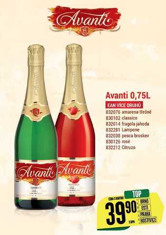 Tamda Foods Avanti 0,75 l nabídka