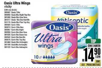 Tamda Foods Oasis ultra wings vložky nabídka