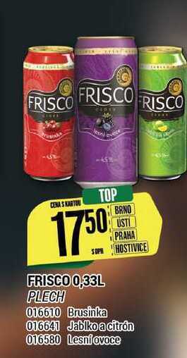 Tamda Foods Frisco 0,33l nabídka
