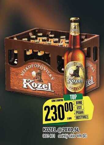 Tamda Foods Kozel @20x0,5l nabídka