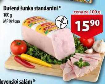 CBA Dušená šunka standardní, 100 g nabídka