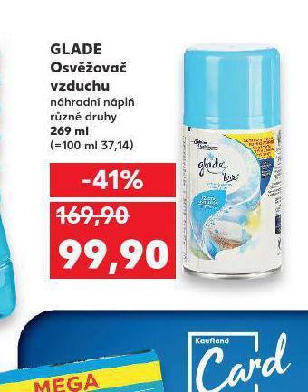 Kaufland Glade osvěžovač vzduchu nabídka