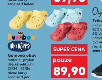 Kaufland Gumová obuv dětská nabídka