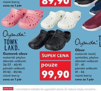 Kaufland Gumová obuv nabídka