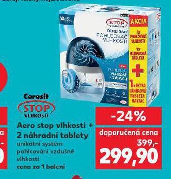 Kaufland Ceresit stop vlhkosti + 2 náhradní tablety nabídka