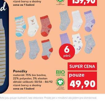 Kaufland Ponožky nabídka
