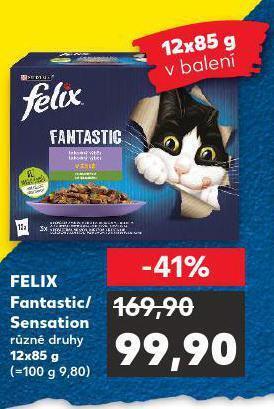 Kaufland Felix fantastic / sensation nabídka