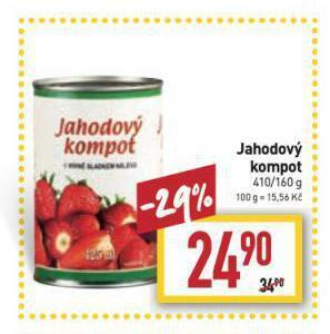 Billa Jahodový kompot nabídka