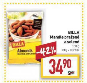 Billa Mandle nabídka